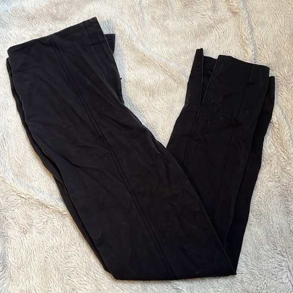 Anthropologie The Essential High-Rise Skinny Front Slit Pants - Picture 6 of 7